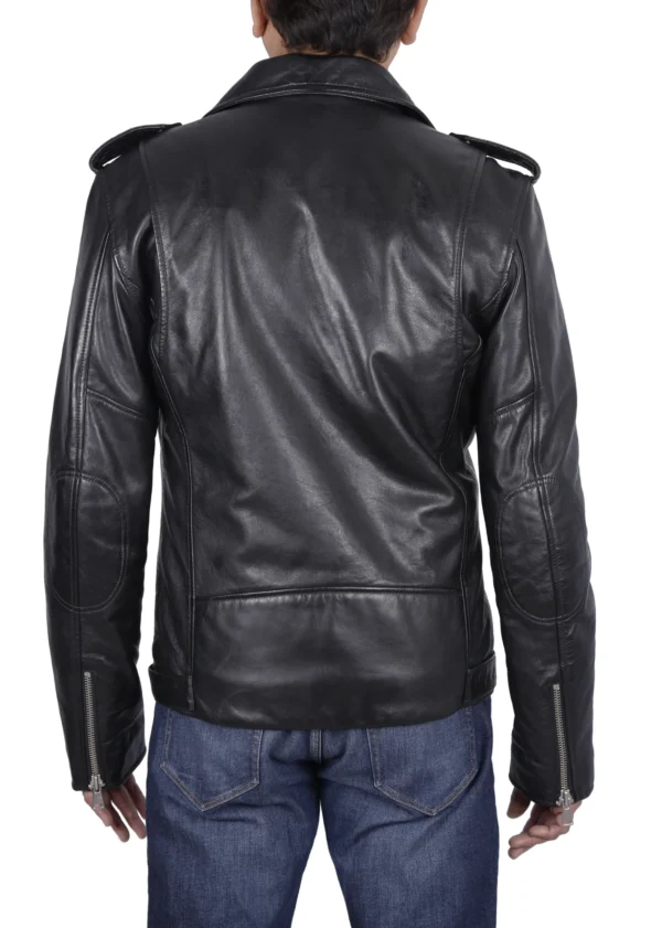 Men's Biker Leather Jacket