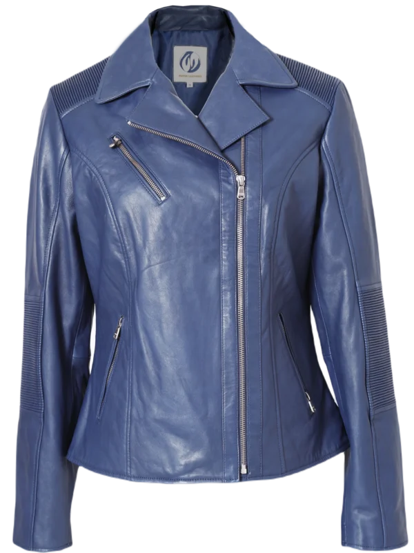 women biker jacket