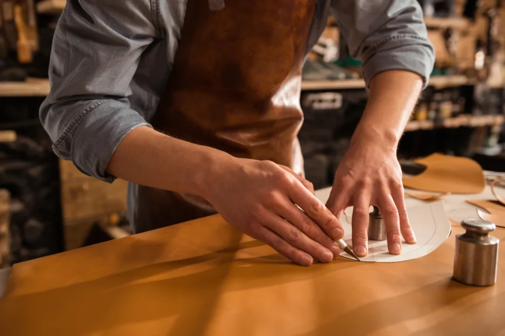 Leather working stunning craftsmanship