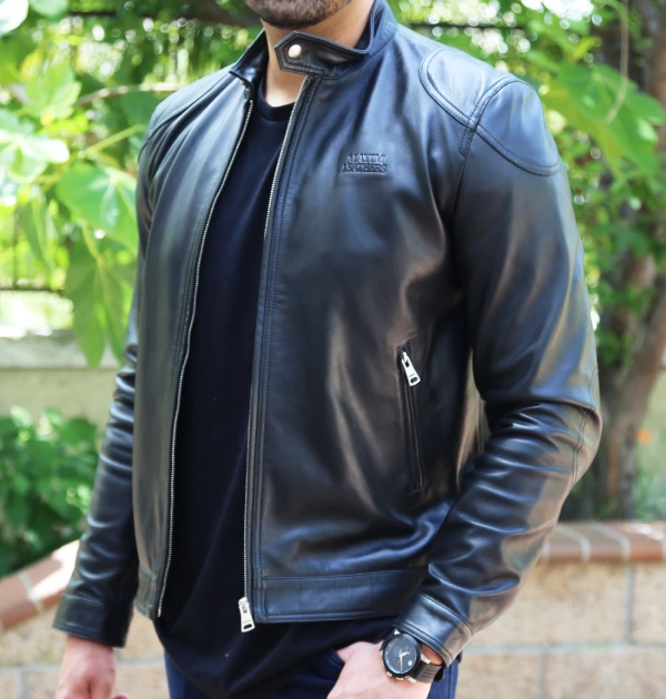 mens leather jacket